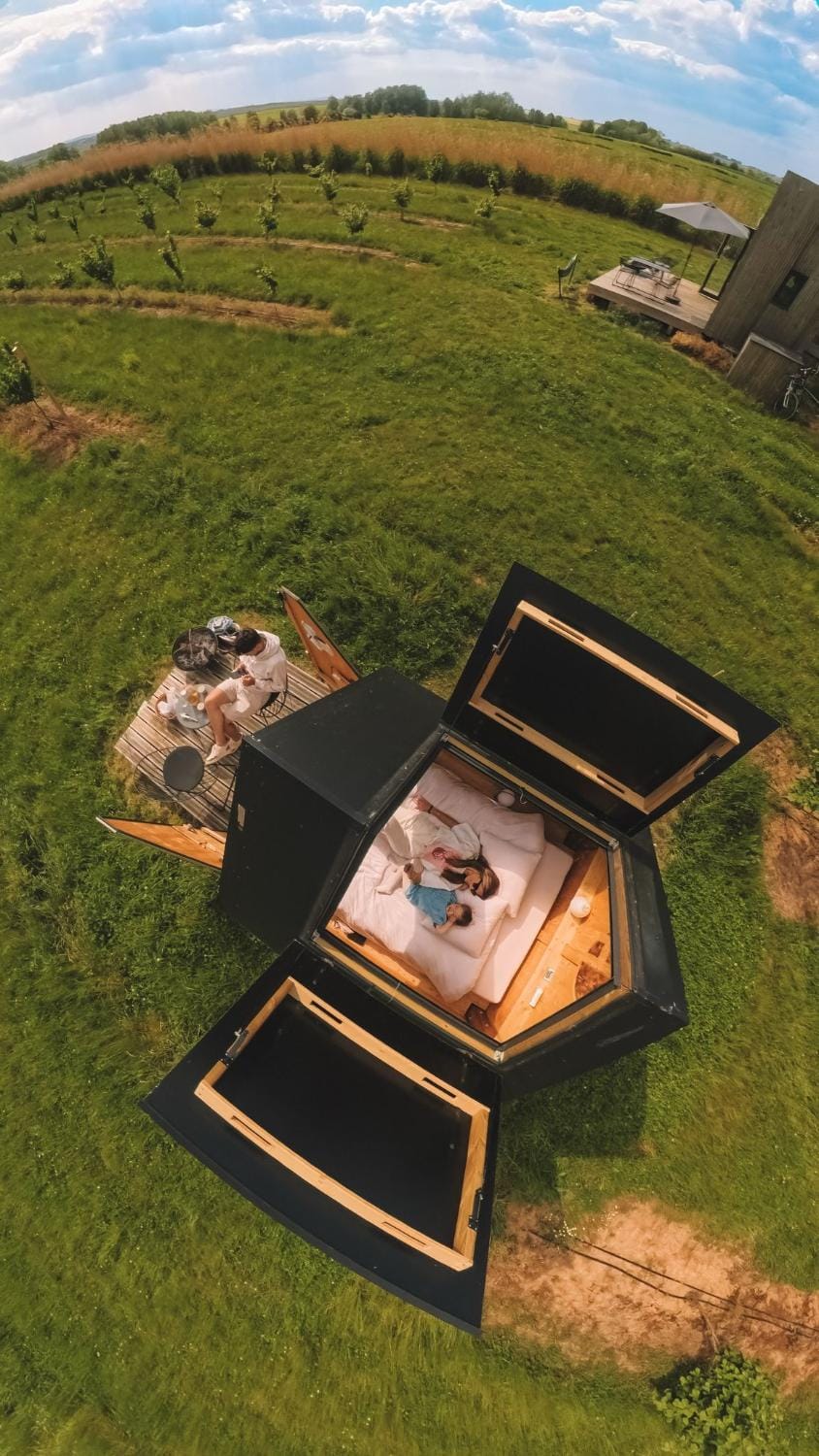 Bird's eye view, Garden