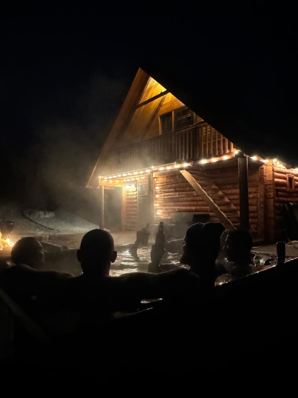 Night, People, Hot Tub, Hot Tub