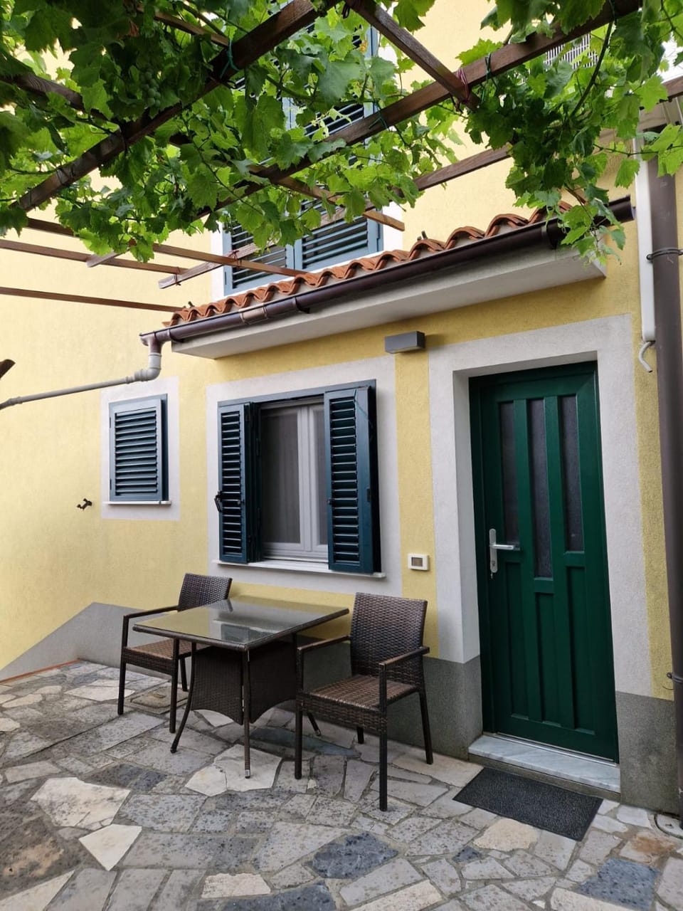 Property building, Patio