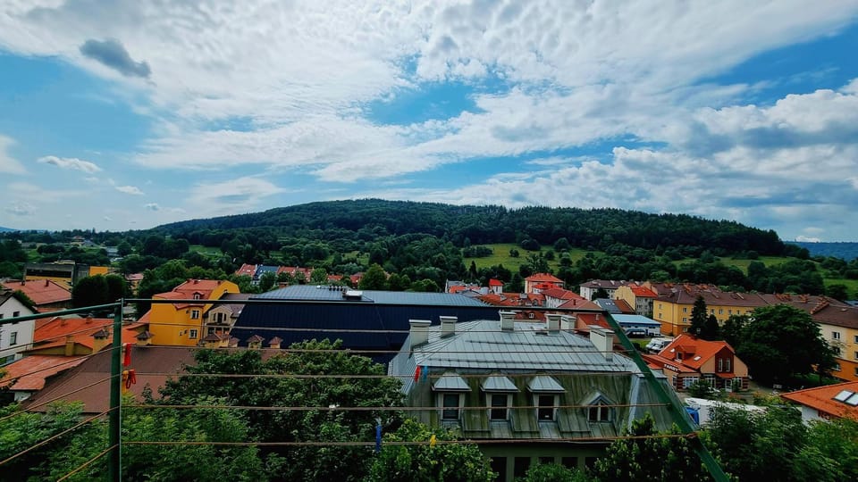 Day, Natural landscape, Bird's eye view, City view, Mountain view