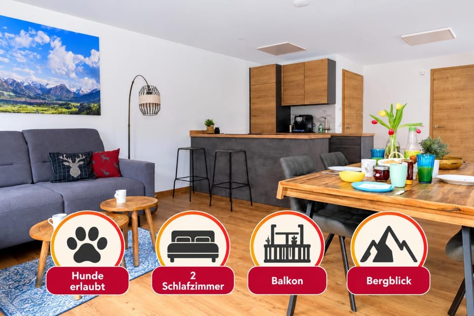 Living room, kitchen