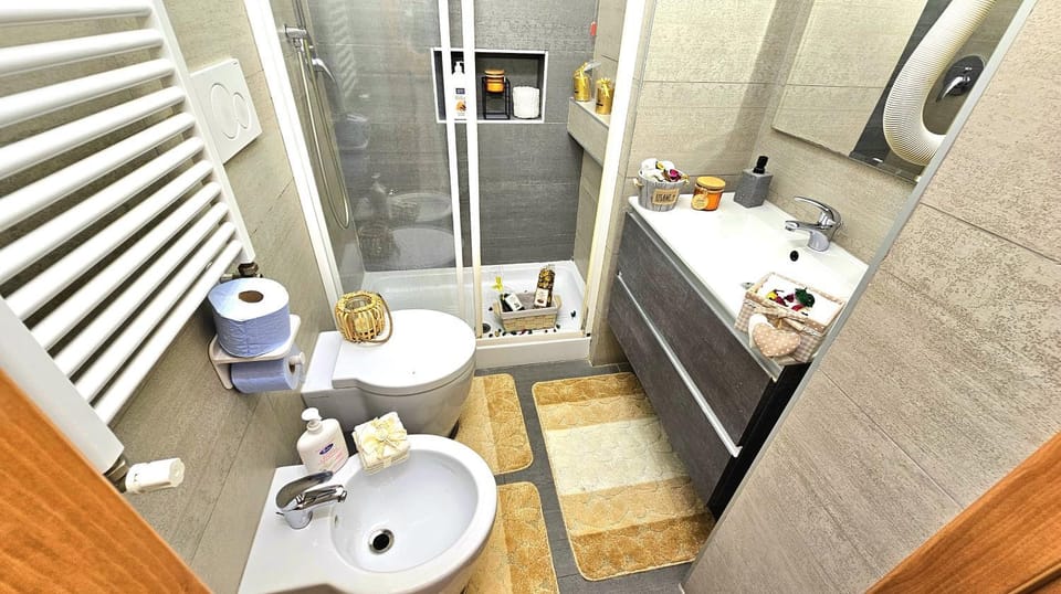 Shower, Toilet, Bathroom, towels