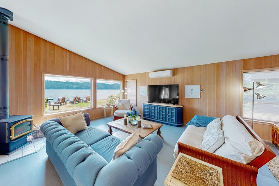 The Blue Ox House in Hood Canal