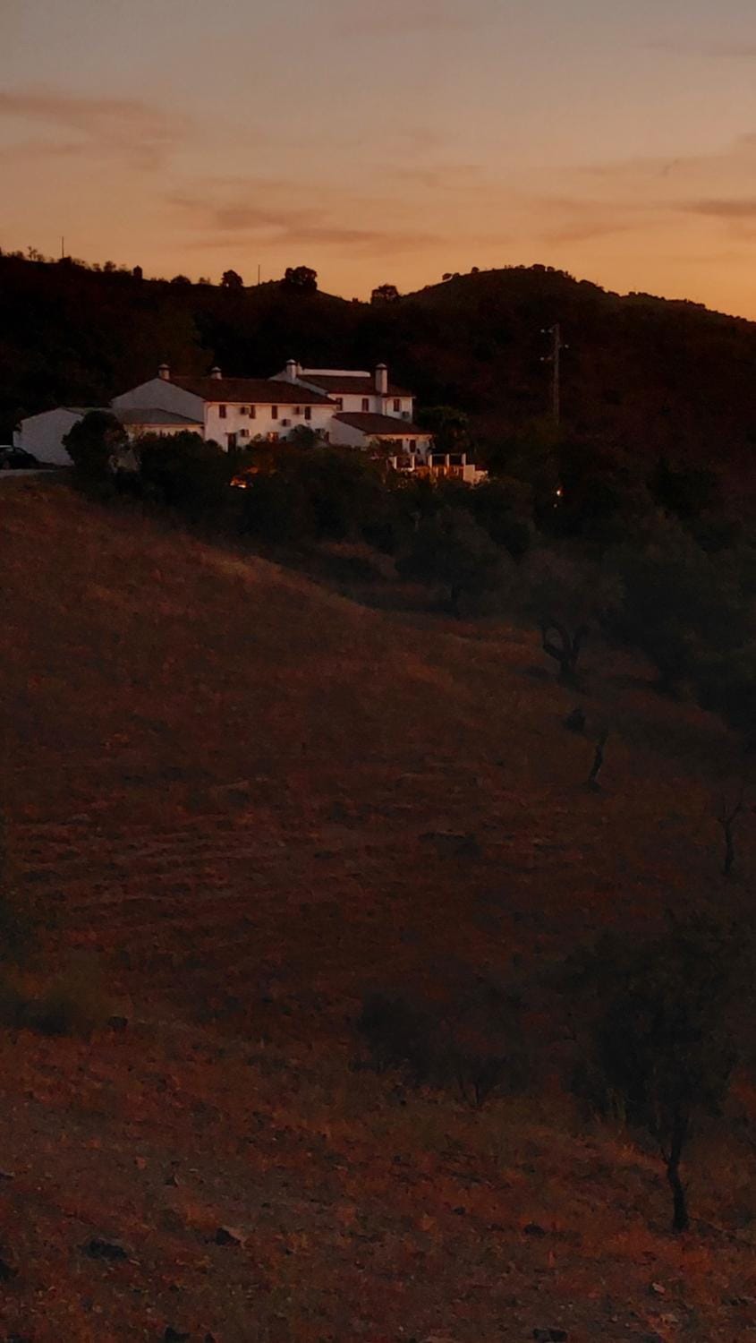 Natural landscape, Mountain view, Sunset