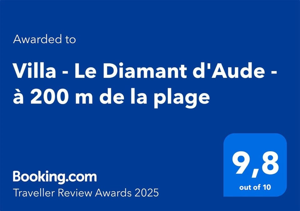 Villa - Le Diamant d'Aude - à 200 m de la plage Villa in Le Diamant