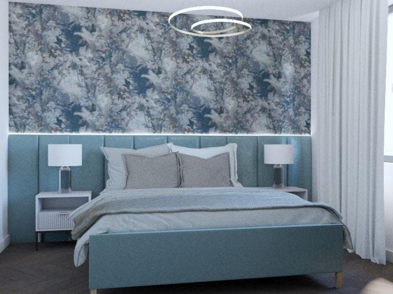 Bed, Photo of the whole room, Bedroom, wardrobe