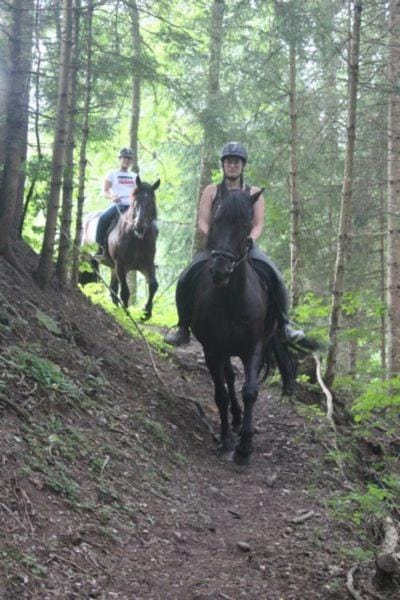 Horse-riding
