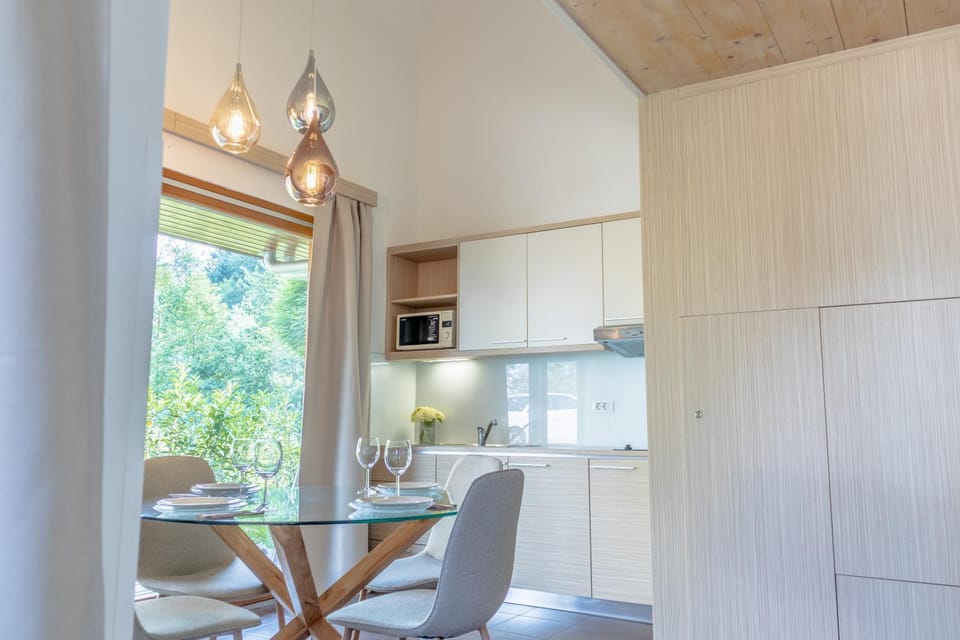 Kitchen or kitchenette, Dining area