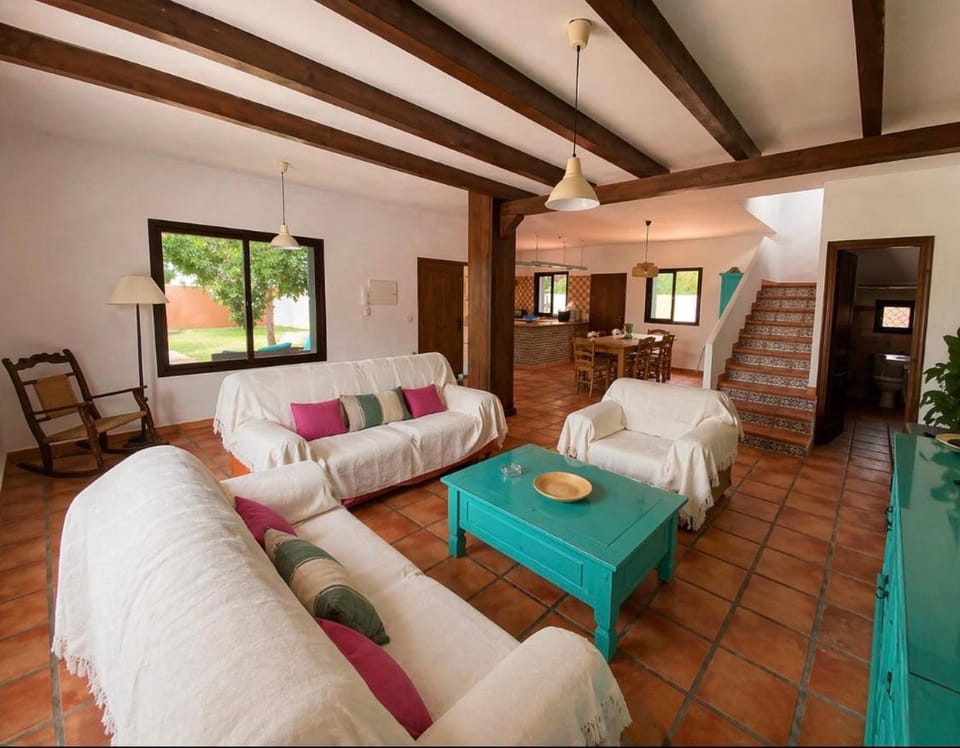 Agradable casa de playa con piscina. El Palmar House in El Palmar de Vejer