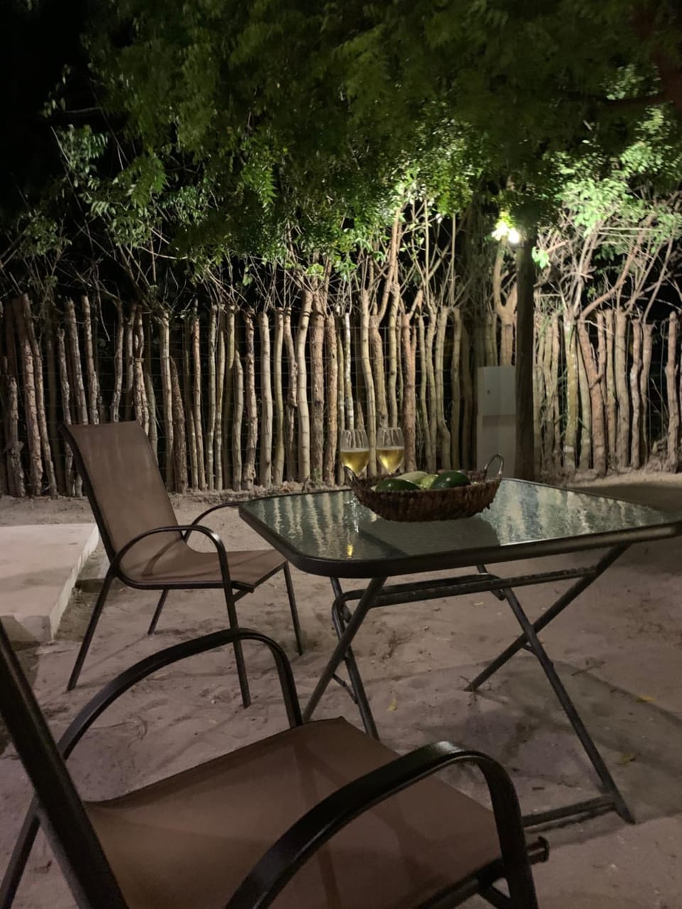 Patio, Night