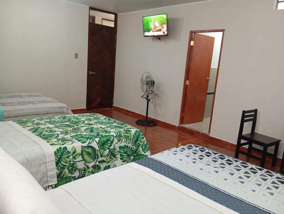 Bed, TV and multimedia, Photo of the whole room, Bedroom