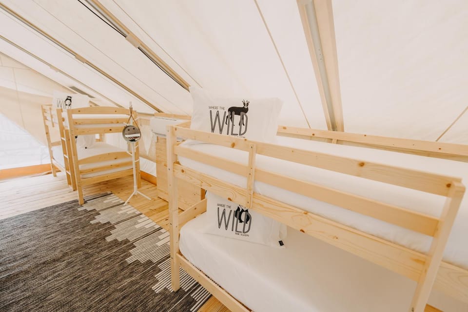 Timberline Glamping at Amicalola Falls Luxury tent in Georgia