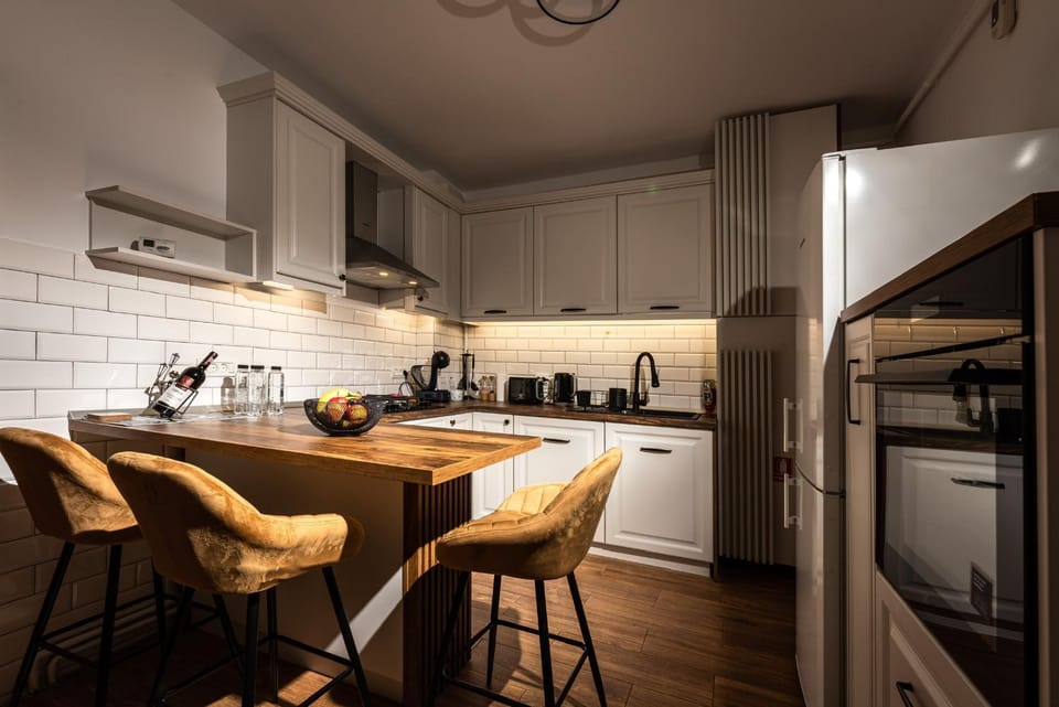 Coffee/tea facilities, Kitchen or kitchenette, Dining area, dishwasher, minibar, pet friendly, toaster