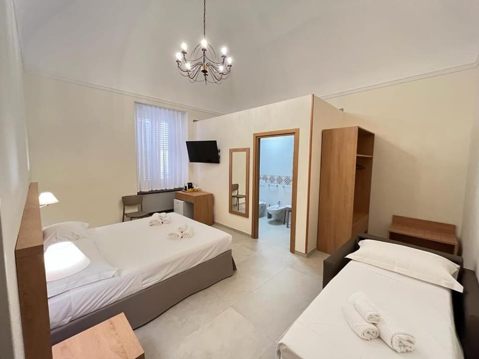 Bed, Photo of the whole room, Bedroom, towels, wardrobe