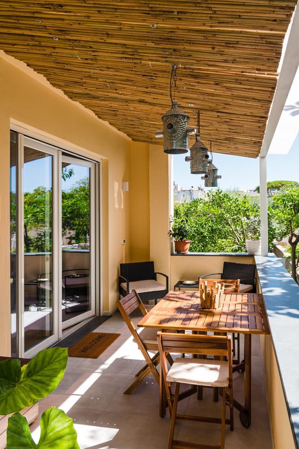 Patio, Balcony/Terrace, Dining area, Garden view