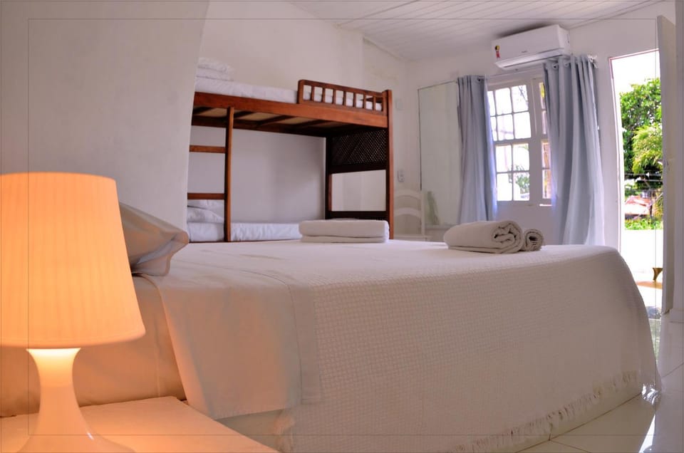 Photo of the whole room, bunk bed