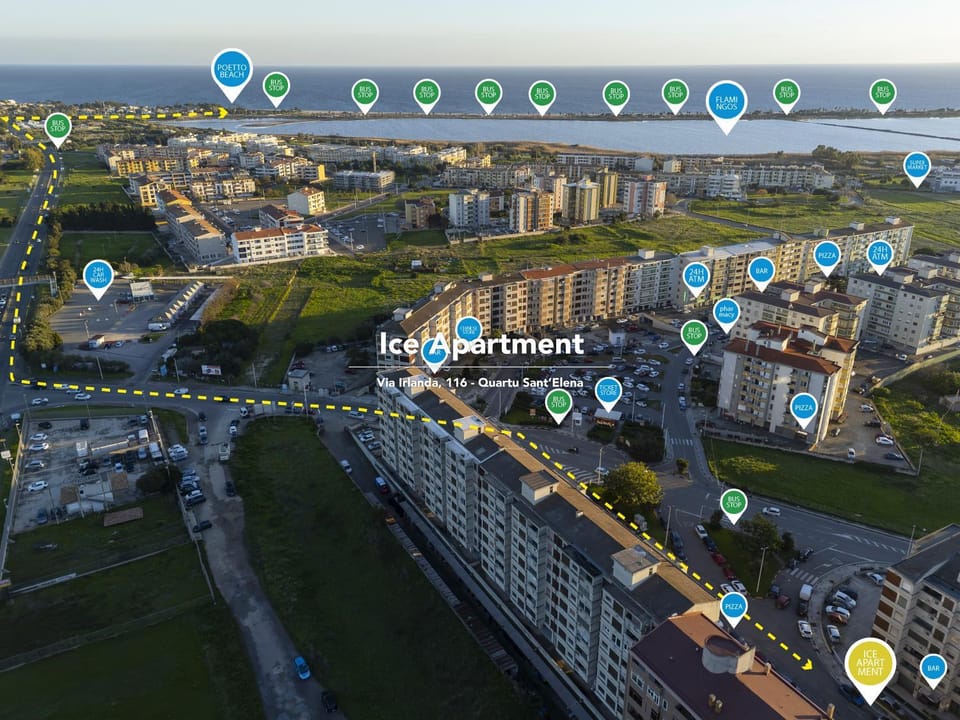 Day, Neighbourhood, Natural landscape, Bird's eye view, Sea view, Street view