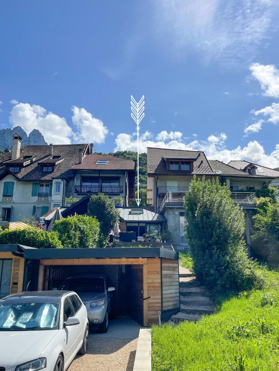 Le Loft à deux pas du Lac House in Talloires