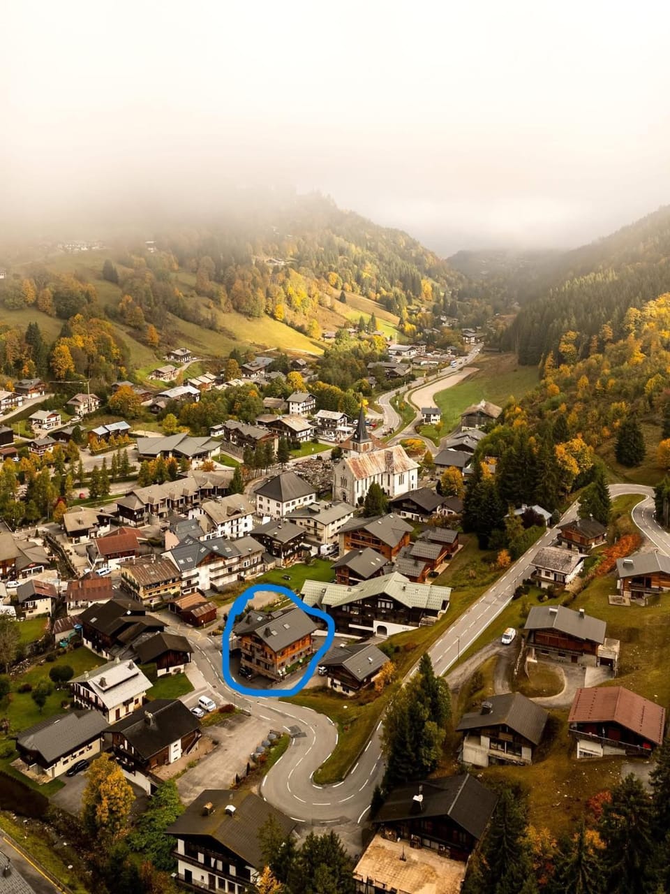 Property building, Bird's eye view