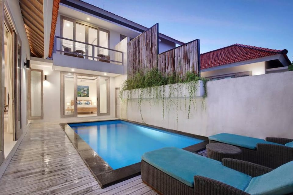 Green Villa B, near new 3 bedroom villa with pool. Villa in Ubud