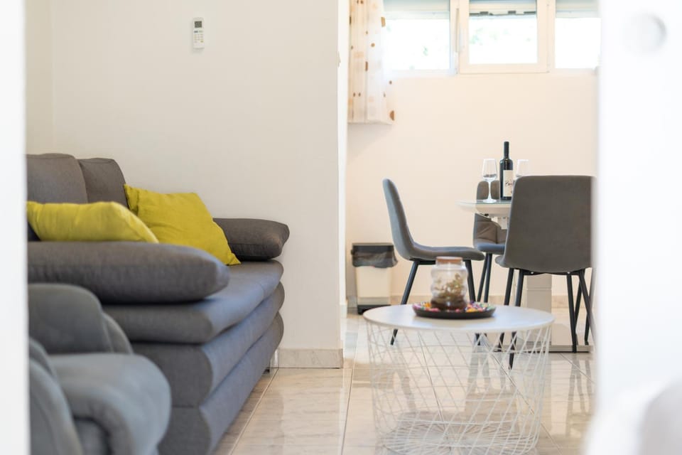Living room, kitchen