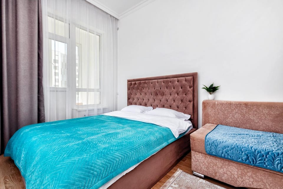 Вместительная двухкомнатная квартира Apartment in Kazakhstan