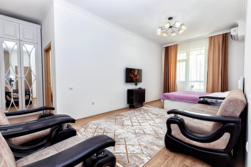 Вместительная двухкомнатная квартира Apartment in Kazakhstan