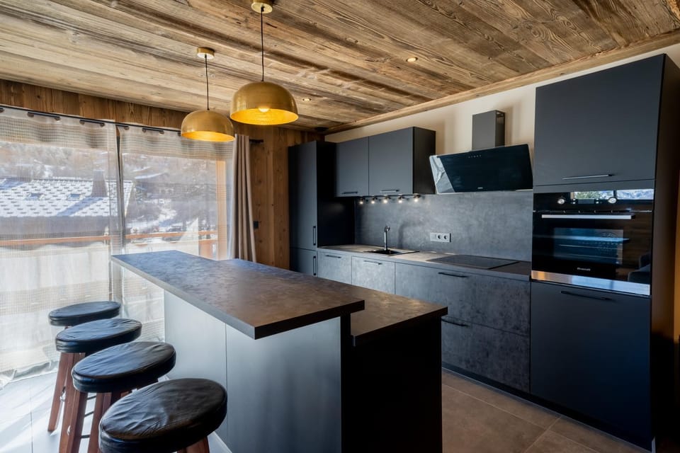 Kitchen or kitchenette, Lounge or bar, minibar, pet friendly, stove