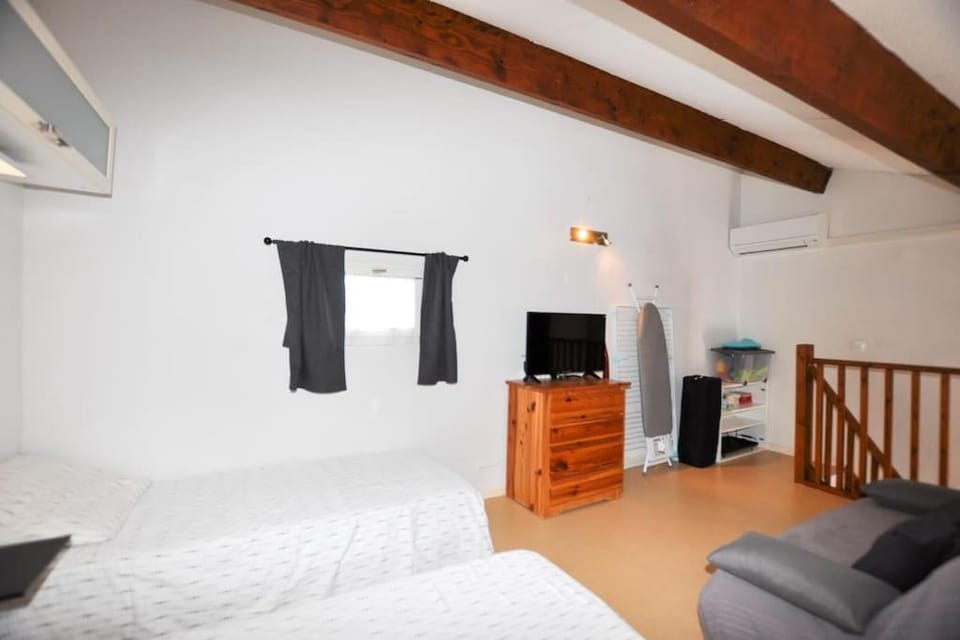 App. terrasse vue partielle mer Apartment in Le Barcarès