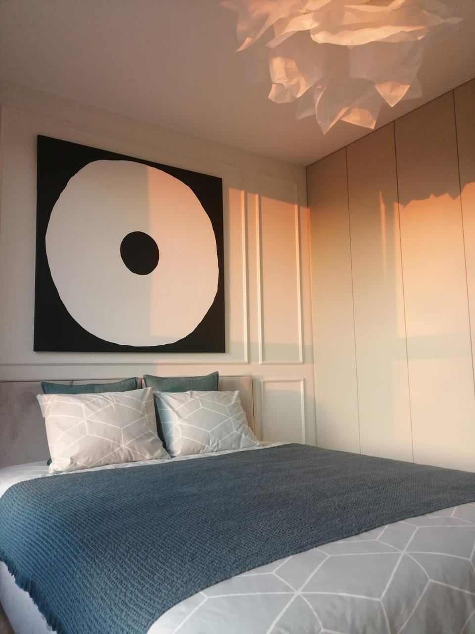 Bed, Photo of the whole room, Bedroom, wardrobe