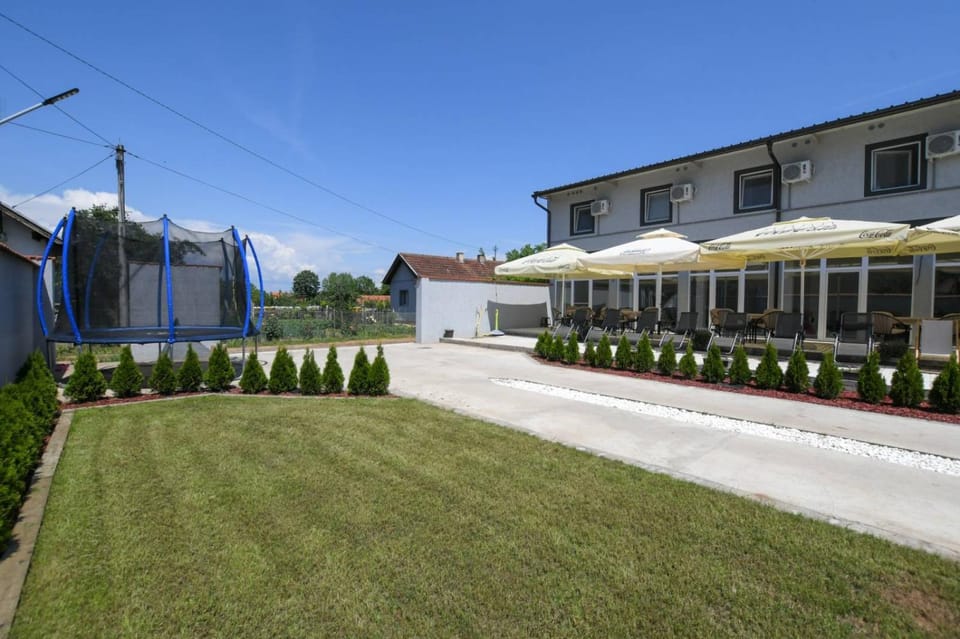 Property building, Spring, Day, Children play ground, Garden, Garden view