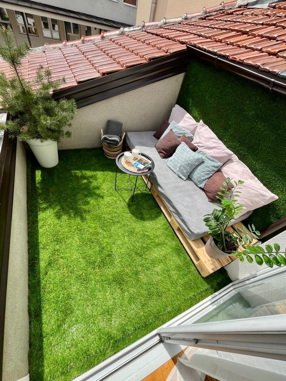 Patio, Balcony/Terrace, Garden view