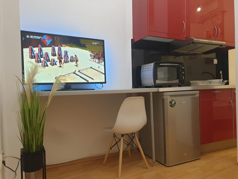 TV and multimedia, Kitchen or kitchenette, minibar, oven, stove