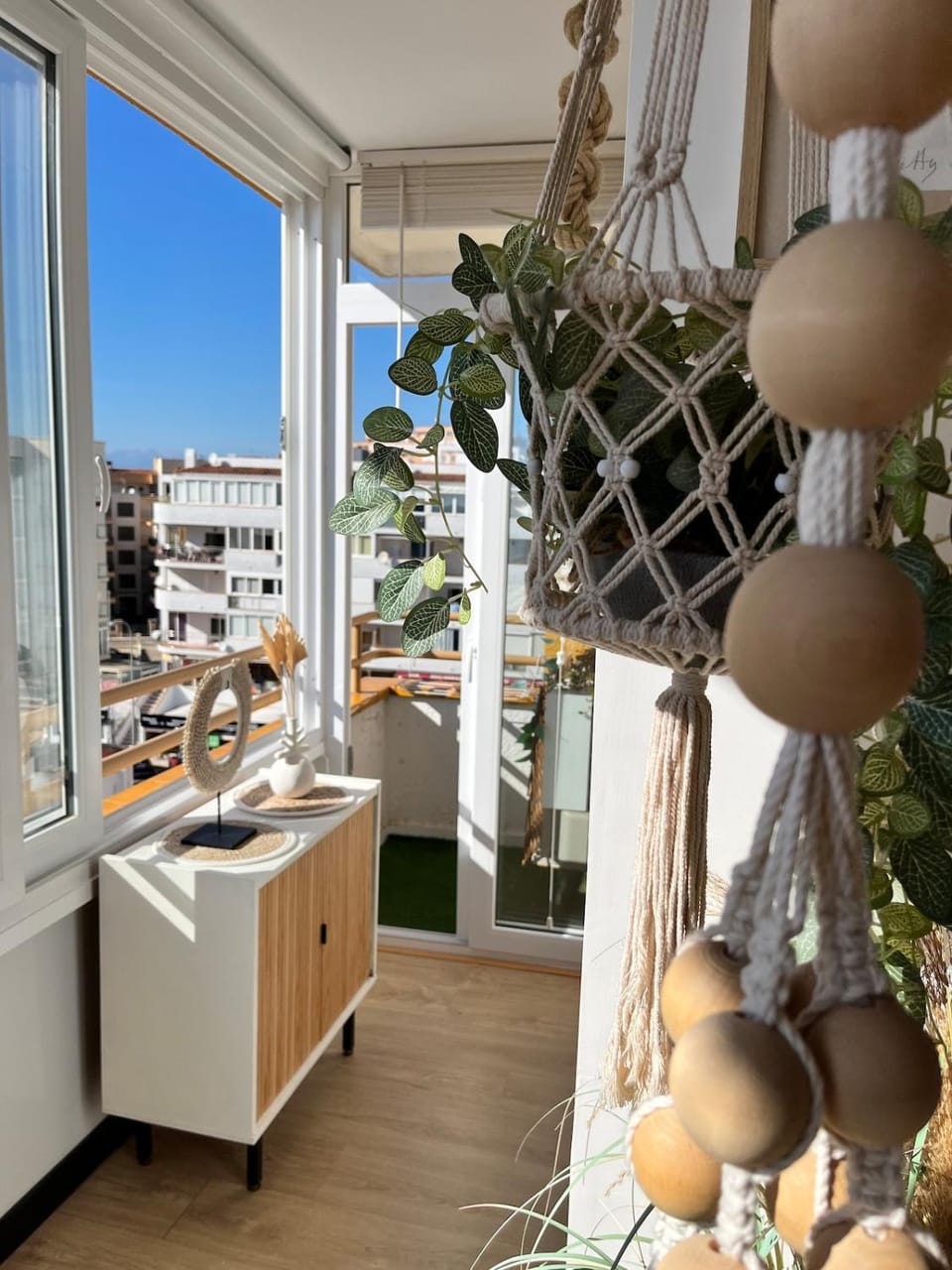 L’Appart-Rosas bohème chic, au bord de la mer Apartment in Roses