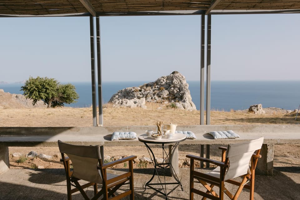 Patio, Day, Natural landscape, View (from property/room), Balcony/Terrace, Seating area, Sea view