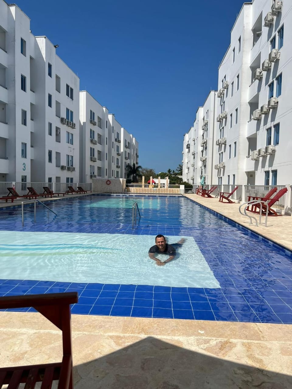 Pool view, Swimming pool