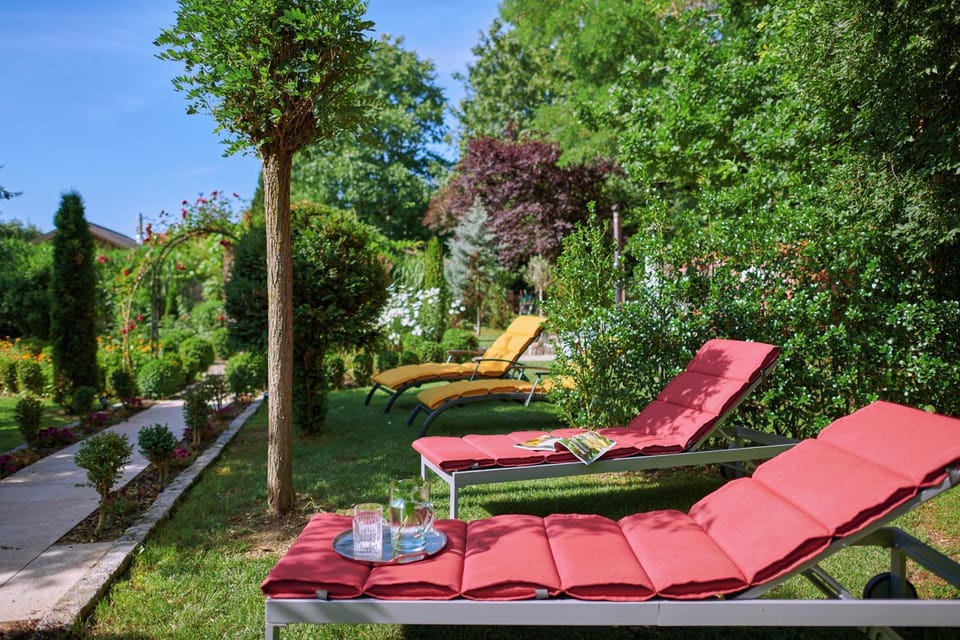 Garden, sunbed