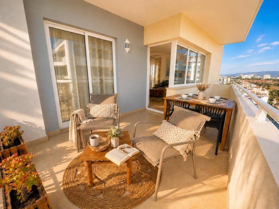 Balcony/Terrace, Seating area, Dining area, Sea view, Area and facilities, sunbed