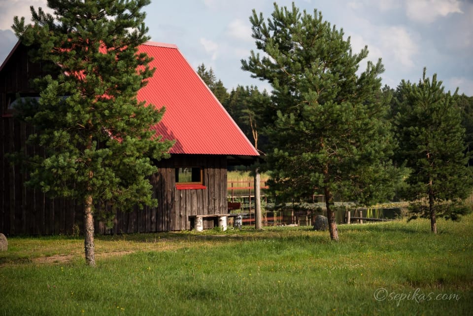 Minavuonė - aštuonvietis namelis Country House in Lithuania