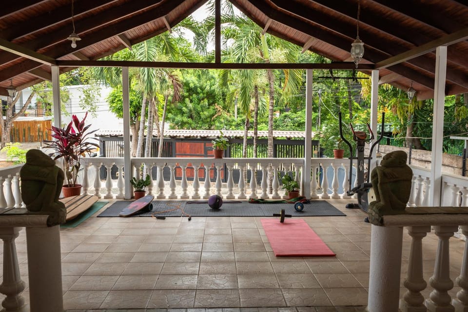 Day, View (from property/room), Balcony/Terrace, Fitness centre/facilities, Garden view