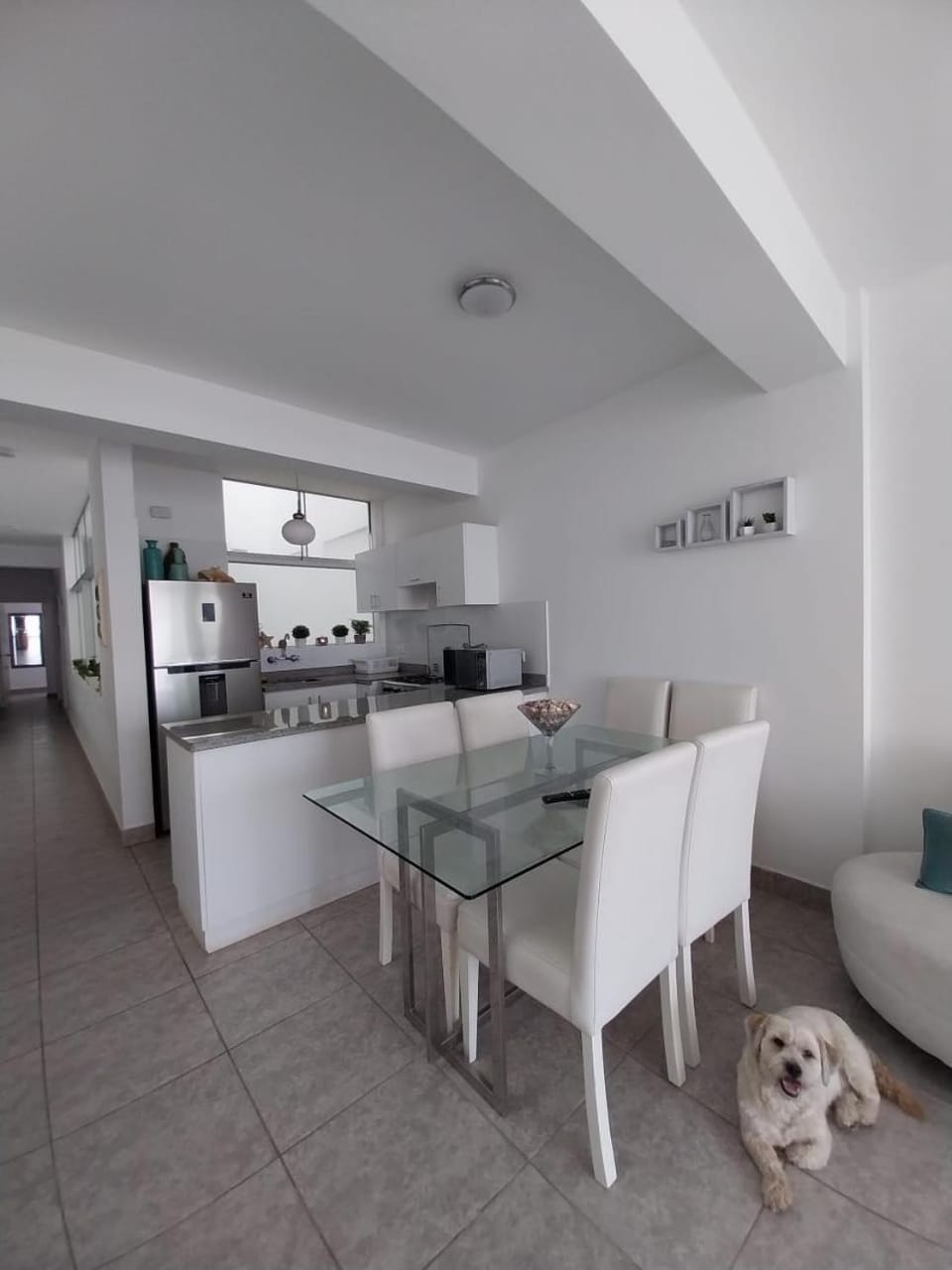 Kitchen or kitchenette, Living room, Seating area, Dining area, Pets, dishwasher, pet friendly