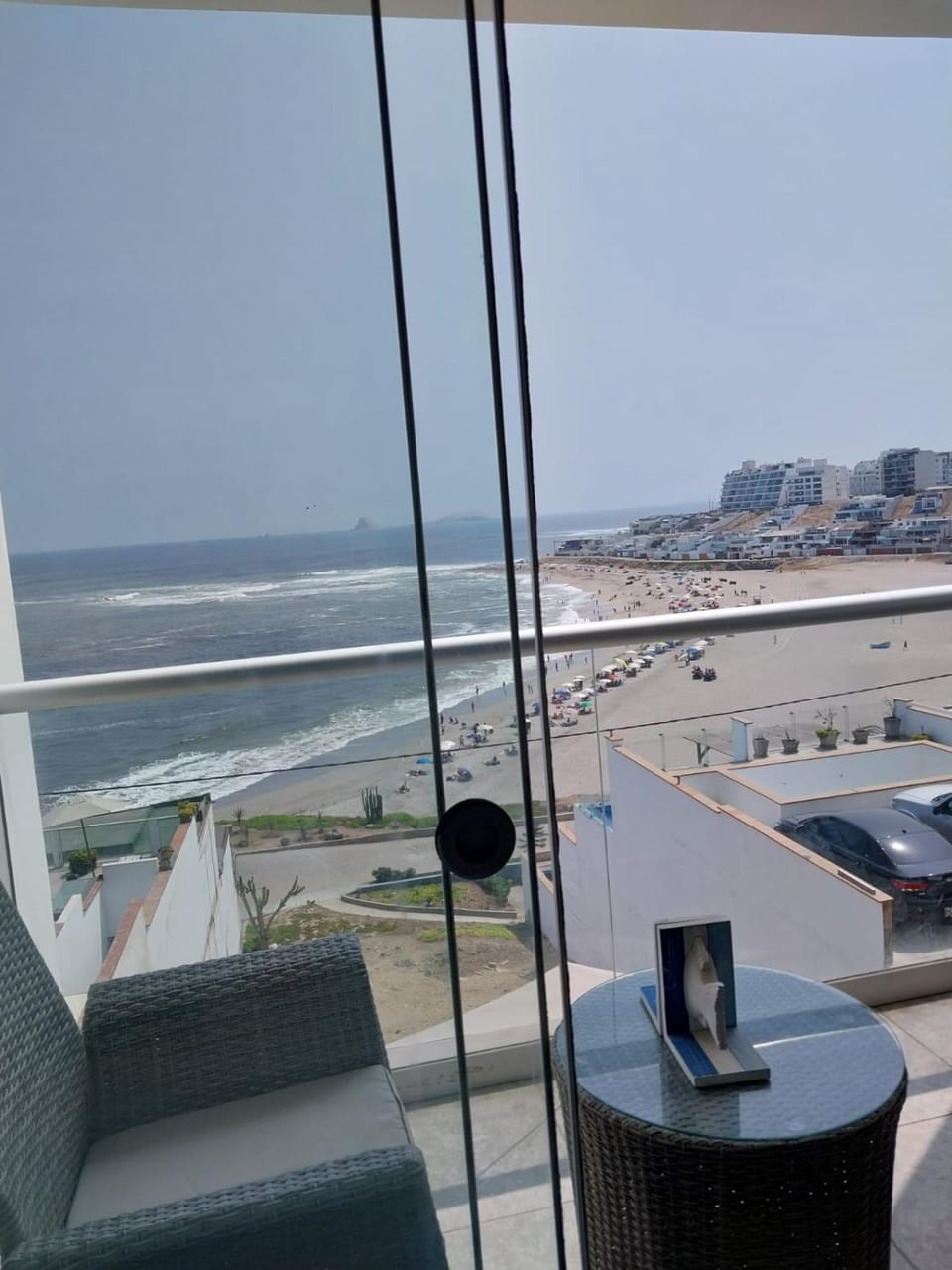 Day, Natural landscape, Balcony/Terrace, Living room, Sea view