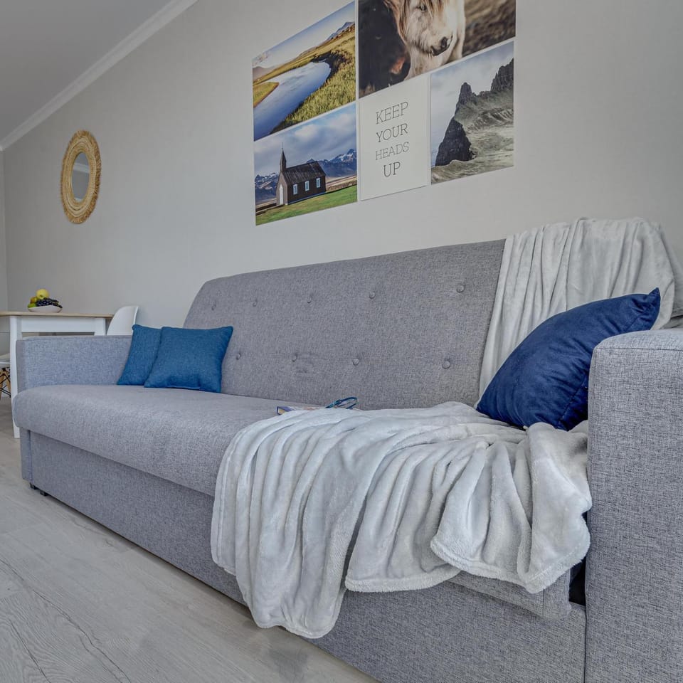 Bed, Living room, Photo of the whole room, Seating area
