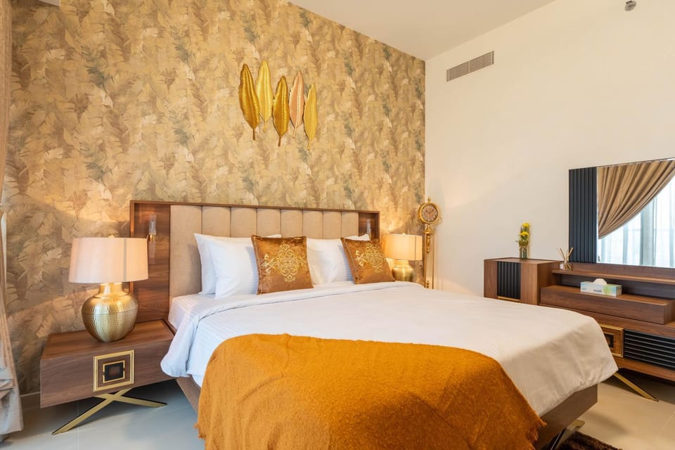 Bed, Photo of the whole room, Bedroom, hair dresser