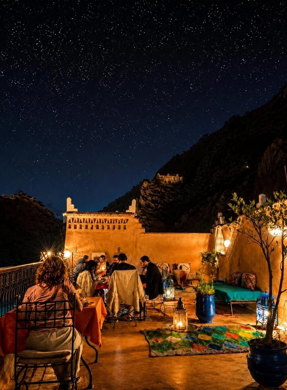 Patio, Night