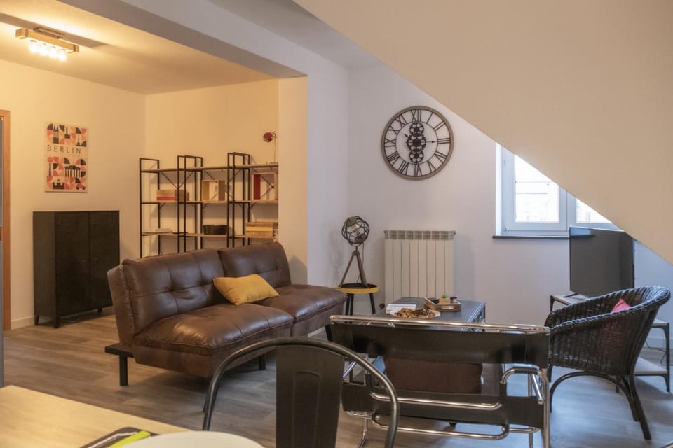 Property building, Living room, Dining area