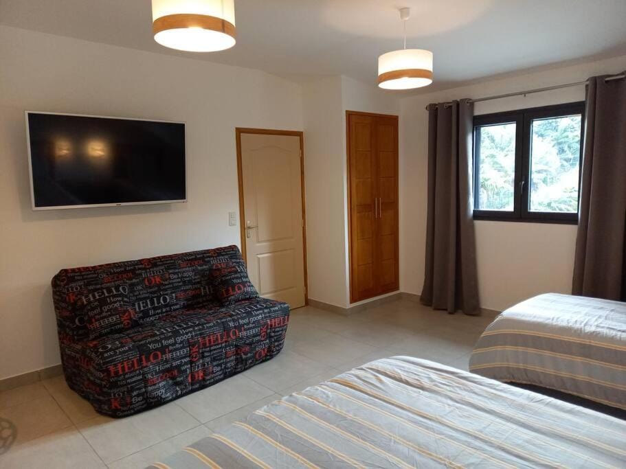 Haut de villa avec piscine Apartment in Réunion
