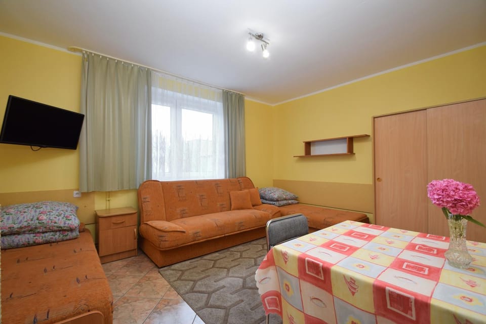 Bed, TV and multimedia, Photo of the whole room