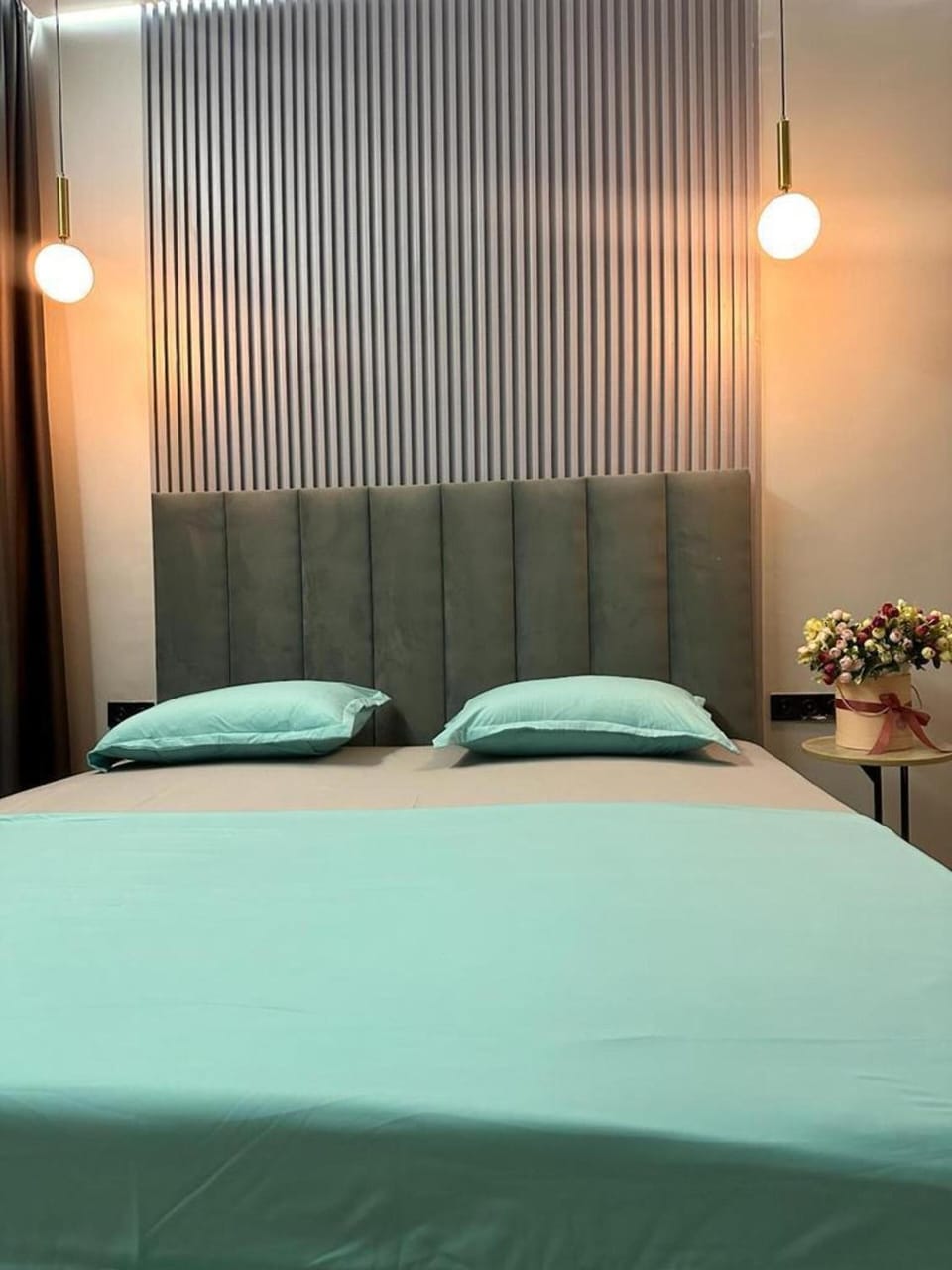 Bed, Bedroom, air conditioner