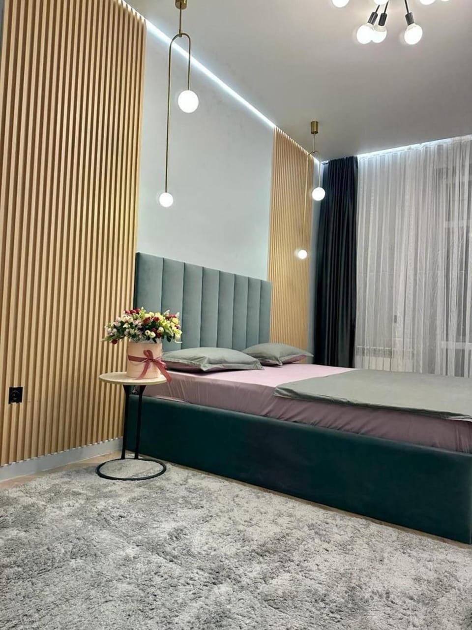 Bed, Bedroom, air conditioner